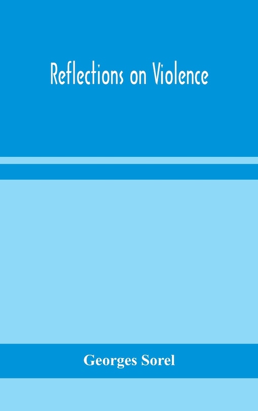 Front cover_Reflections on violence