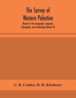 Front cover_The survey of western Palestine
