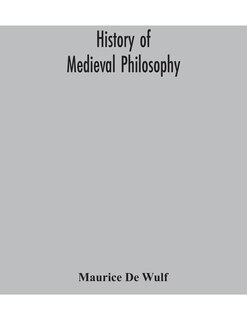 Front cover_History of medieval philosophy
