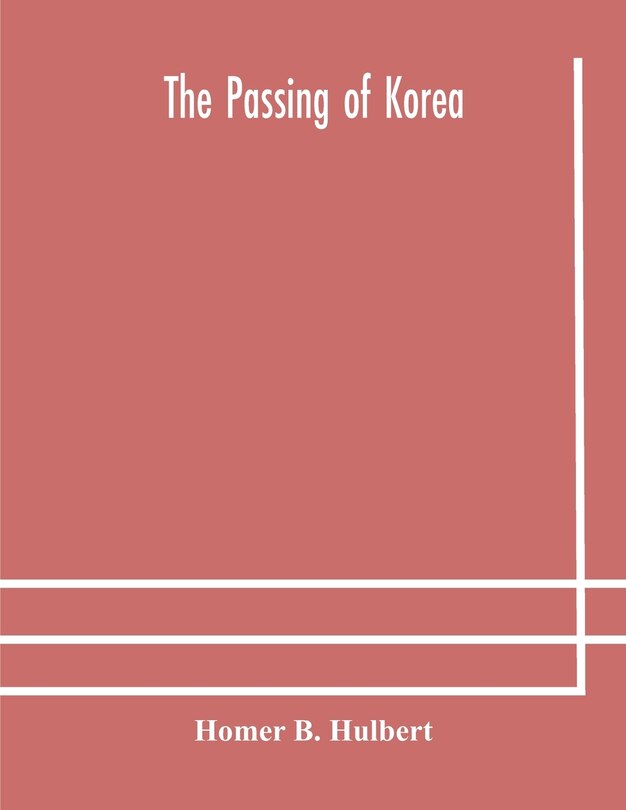 Couverture_The passing of Korea