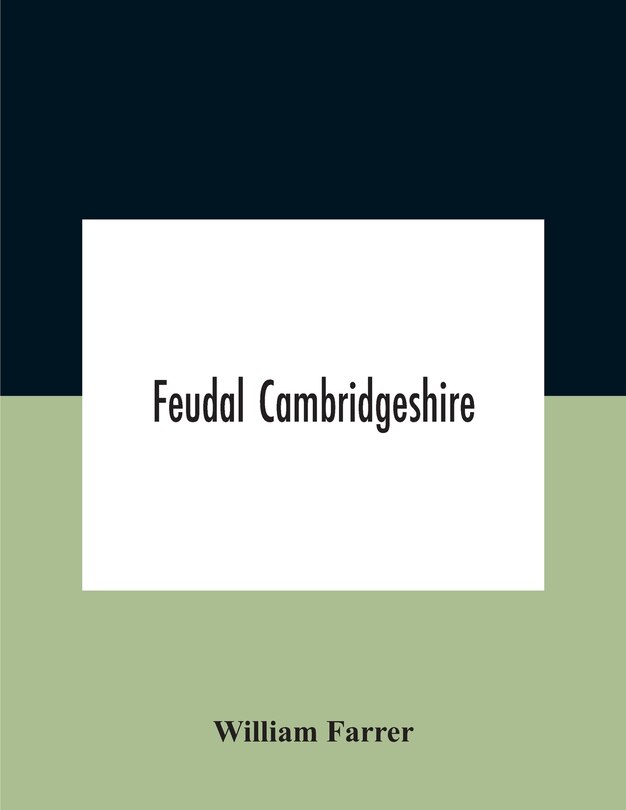 Couverture_Feudal Cambridgeshire