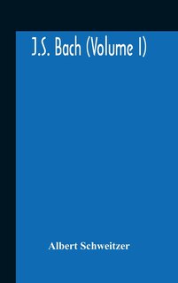 Couverture_J.S. Bach (Volume I)