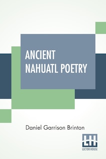 Couverture_Ancient Nahuatl Poetry