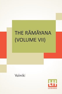 Couverture_The Rāmāyana (Volume VII)