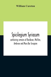 Front cover_Spicilegium Syriacum