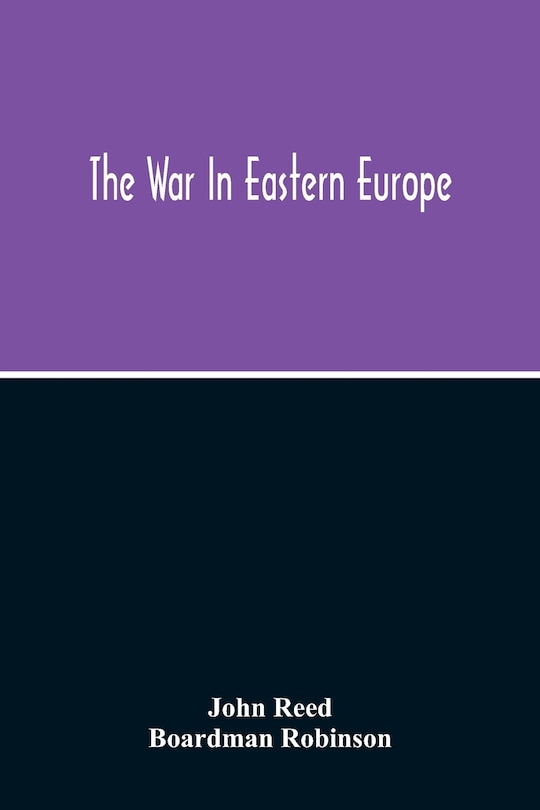Couverture_The War In Eastern Europe