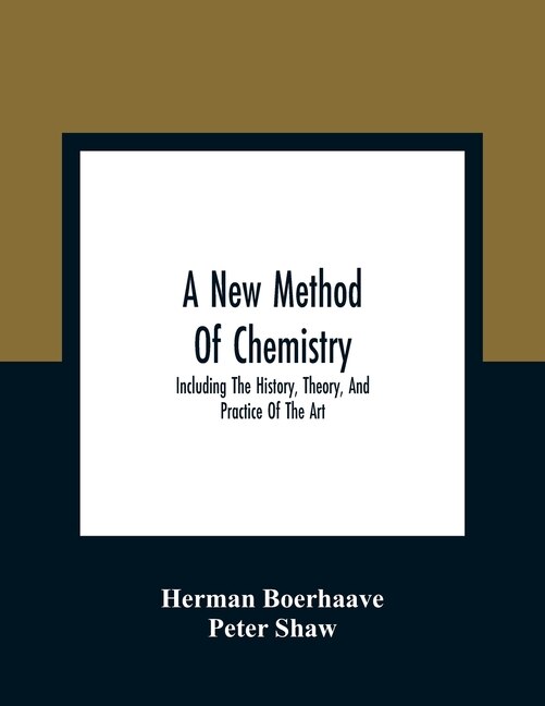 Front cover_A New Method Of Chemistry