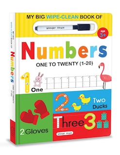 Couverture_My Big Wipe And Clean Book of Numbers for Kids