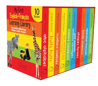 Couverture_My First English-Fran&ccedil;ais Learning Library (Ma premi&egrave;re biblioth&egrave;que bilingue anglais-fran&ccedil;ais)