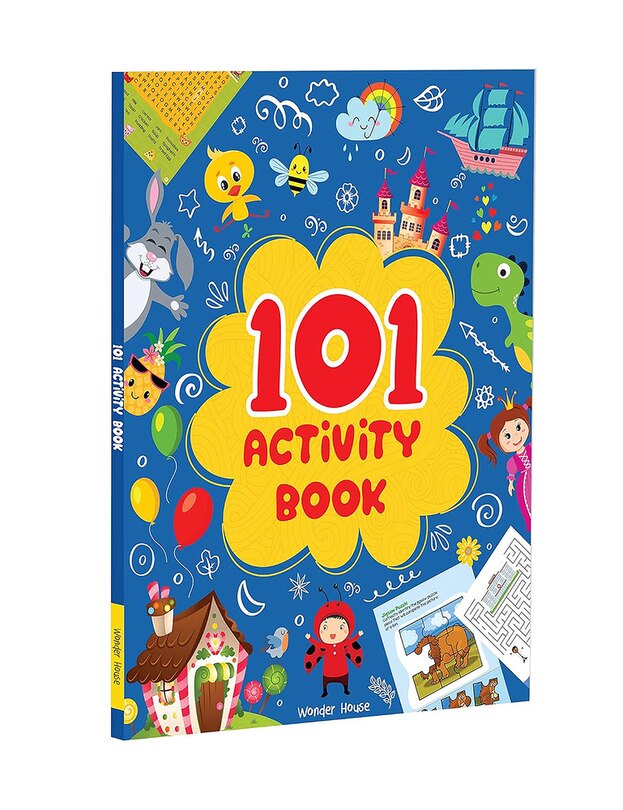 Front cover_101 Activity Book (Logical Reasoning And Brain Puzzles)