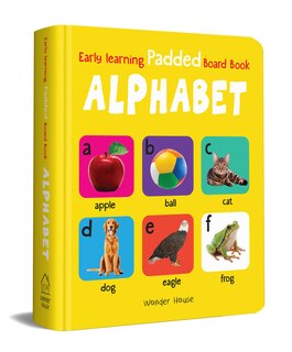Front cover_My Early Learning Padded Book of Alphabet