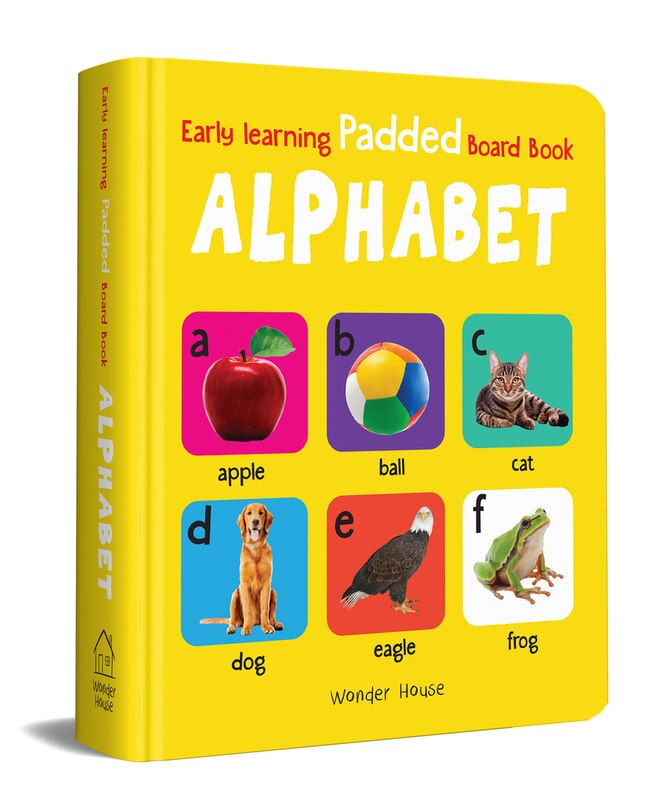 Front cover_My Early Learning Padded Book of Alphabet