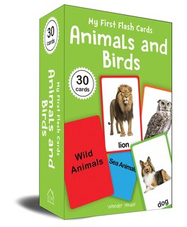 Front cover_My First Flash Cards: Animals And Birds
