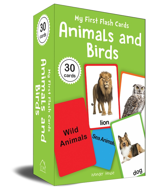 Front cover_My First Flash Cards: Animals And Birds