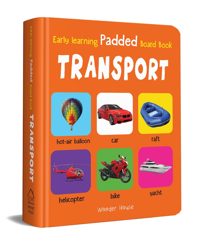 Front cover_My Early Learning Padded Book of Transport
