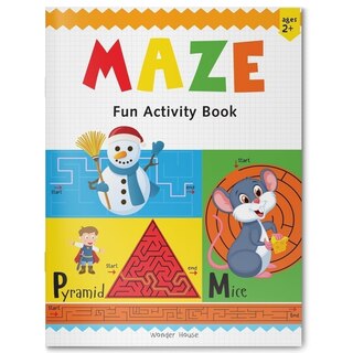Couverture_Maze: Fun Activity Book