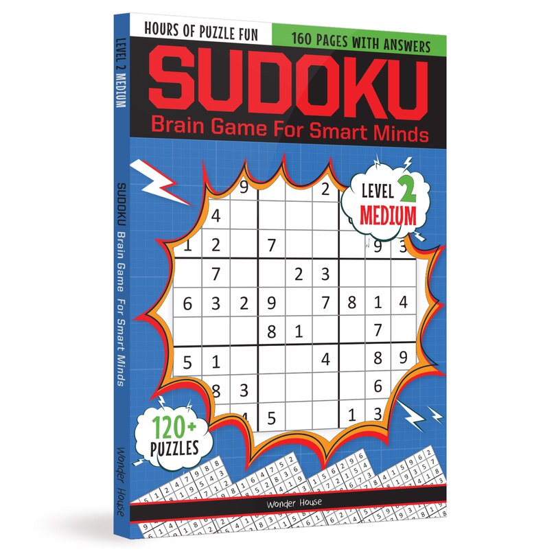 Front cover_Sudoku - Brain Booster Puzzles for Kids