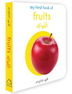 Front cover_My First Book of Fruits (English-Arabic)