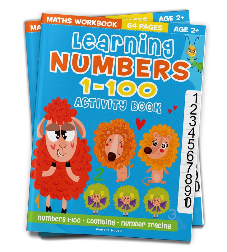 Front cover_Learning Numbers 1-100 Activity Book