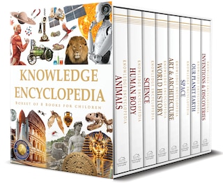 Couverture_Knowledge Encyclopedia - Boxset of 8 Books for Children