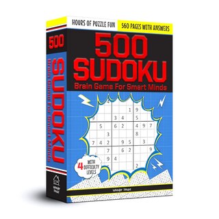 Couverture_500 Sudoku Brain Games For Smart Minds