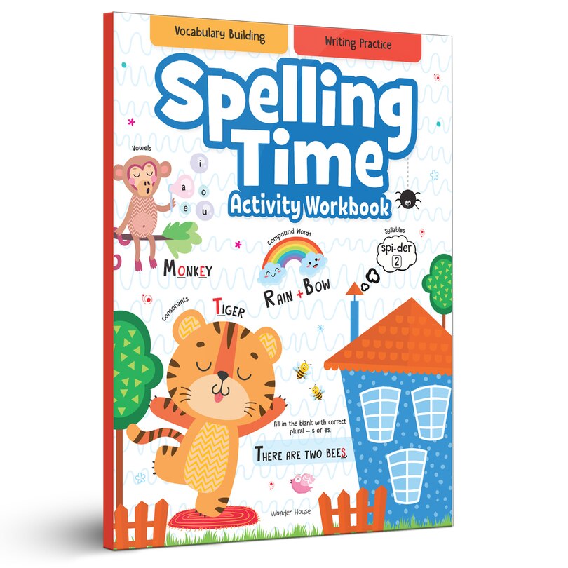 Front cover_Spelling Time - Activity Workbook