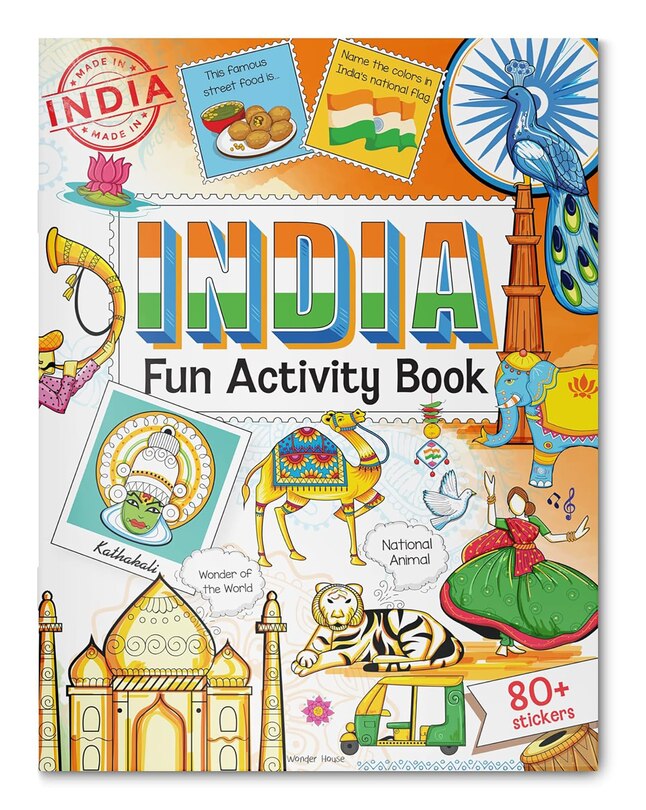 Couverture_INDIA - Fun Activity Book for Children
