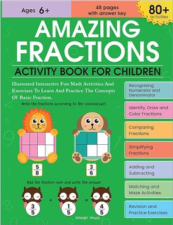 Couverture_Amazing Fractions : Activity Book for Children