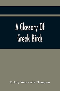 Front cover_A Glossary Of Greek Birds