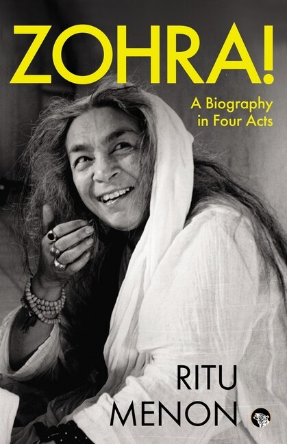 Front cover_Zohra! a Biography in Four Acts