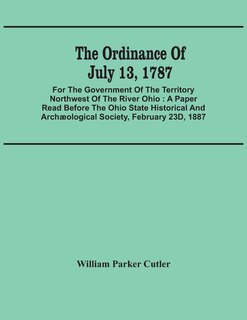 Couverture_The Ordinance Of July 13, 1787