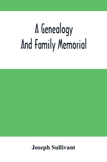 Couverture_A Genealogy And Family Memorial