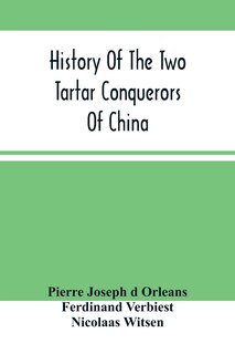 Couverture_History Of The Two Tartar Conquerors Of China