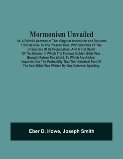 Front cover_Mormonism Unvailed