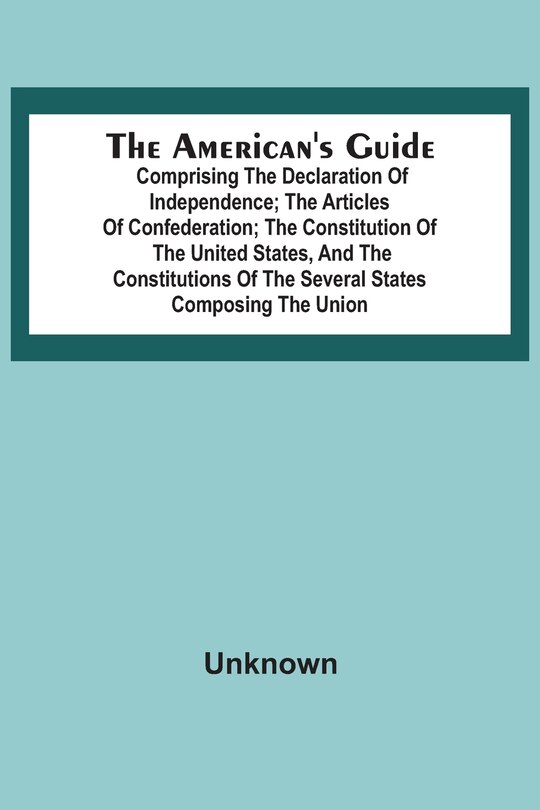 Front cover_The American's Guide