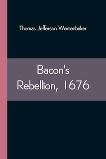 Front cover_Bacon's Rebellion, 1676