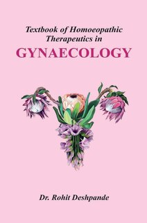 Front cover_Textbook of Homoeopathic Therapeutics in Gynaecologylogy