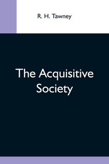 Front cover_The Acquisitive Society