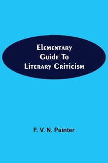 Couverture_Elementary Guide to Literary Criticism
