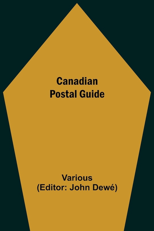 Front cover_Canadian Postal Guide