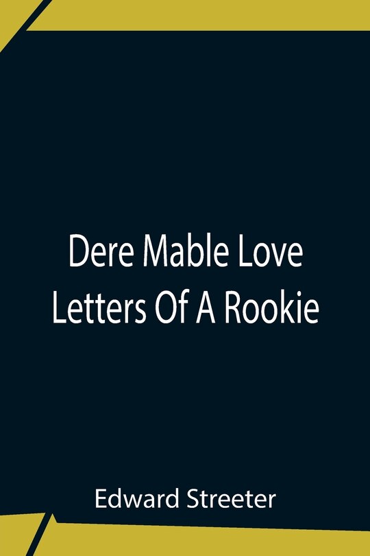Front cover_Dere Mable Love Letters Of A Rookie