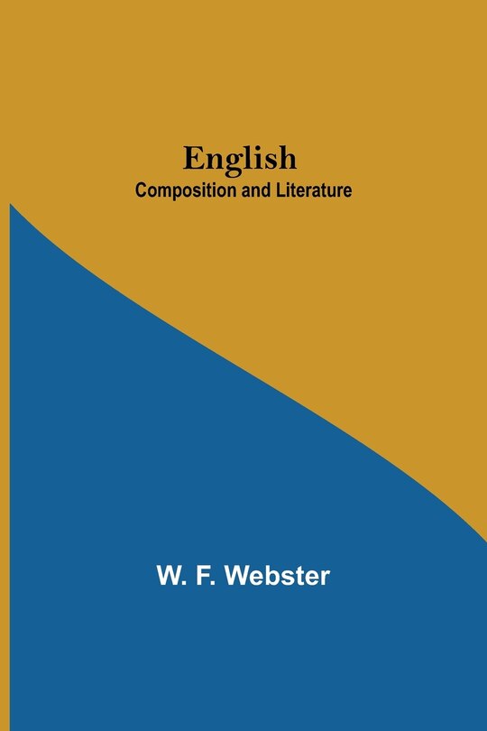 Couverture_English; Composition And Literature