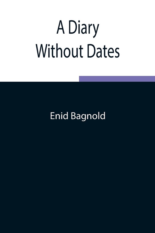 Front cover_A Diary Without Dates