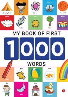 Couverture_My Book of First 1000 Words - Interactive picture book - Numbers and Alphabets