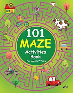 Front cover_101 Maze Activities Book
