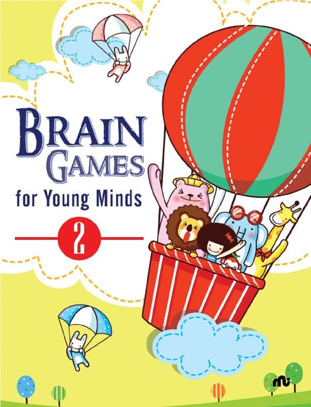 Front cover_Puzzle and Brain Games for Young Mind (Volume 2)