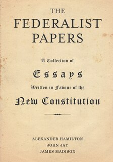 Couverture_The Federalist Papers