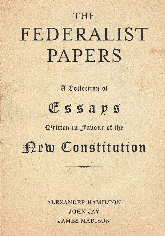 Couverture_The Federalist Papers