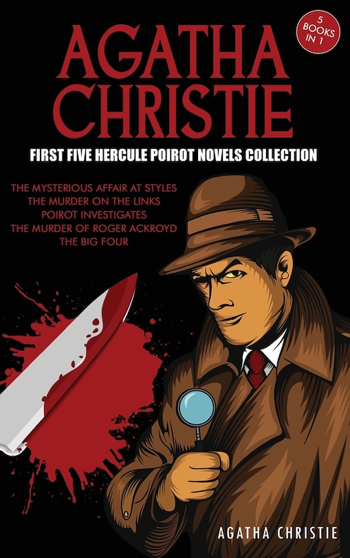 Front cover_Agatha Christie First Five Hercule Poirot Novels Collection