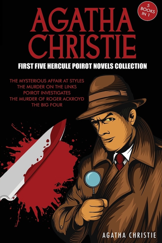 Front cover_Agatha Christie First Five Hercule Poirot Novels Collection